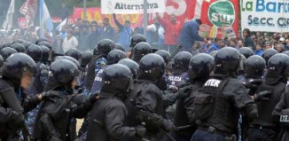 protocolo represión derecho manifestación