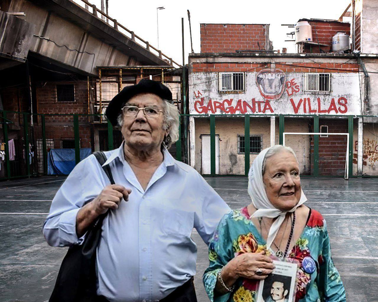 Perez Esquivel y Nora Cortiñas