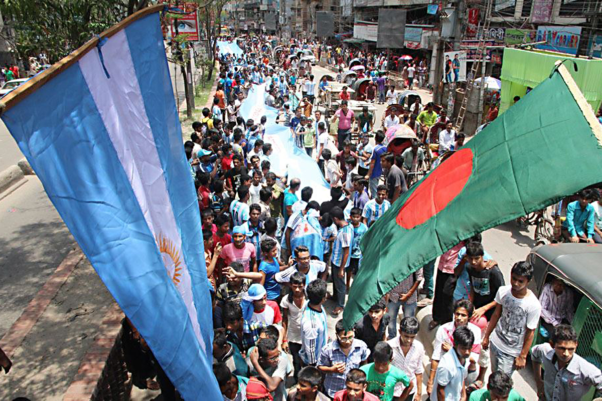 bandera argentina bandera bangladesh