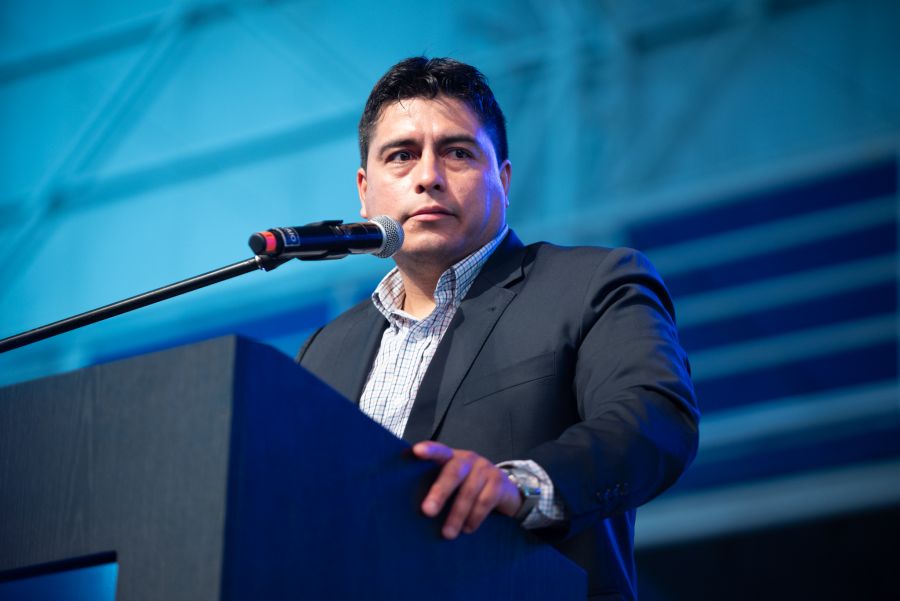 claudio vidal gobernador santa cruz