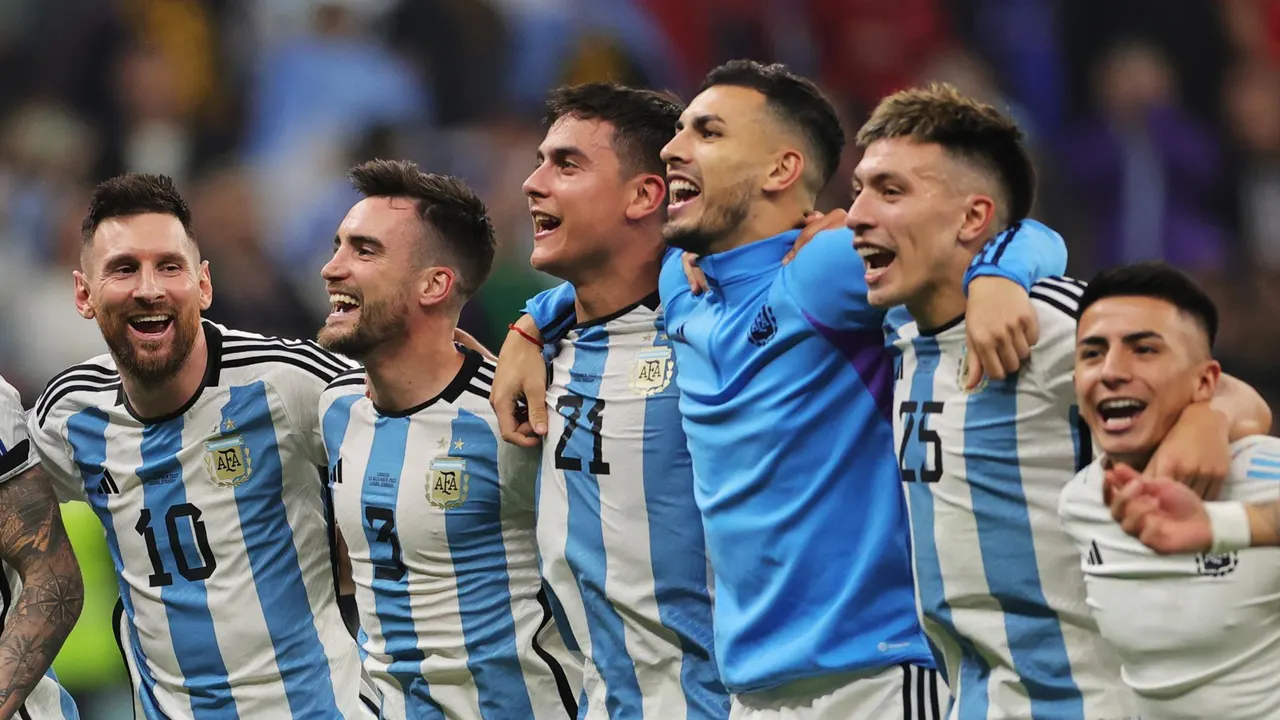 futbolistas-argentinos-celebran argentina selección racismo