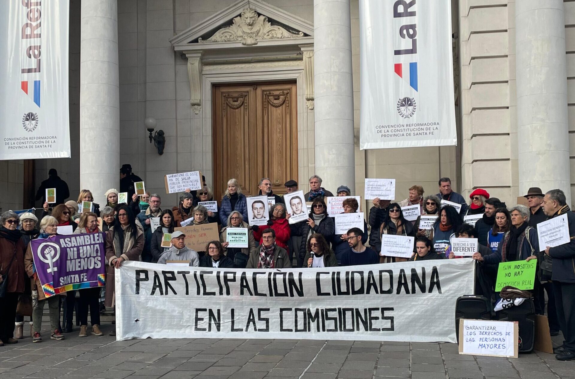 Multisectorial Comunidades Constituyentes - caja de jubilaciones