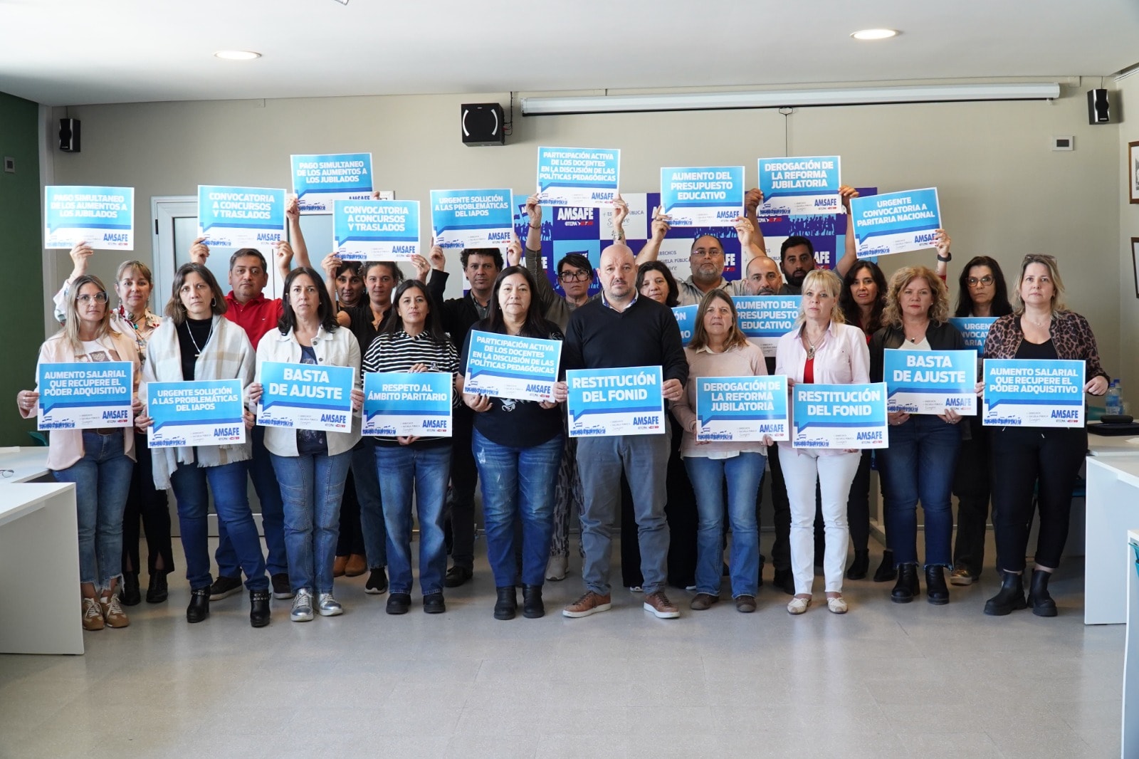 amsafe amsafe paro plan de lucha docentes