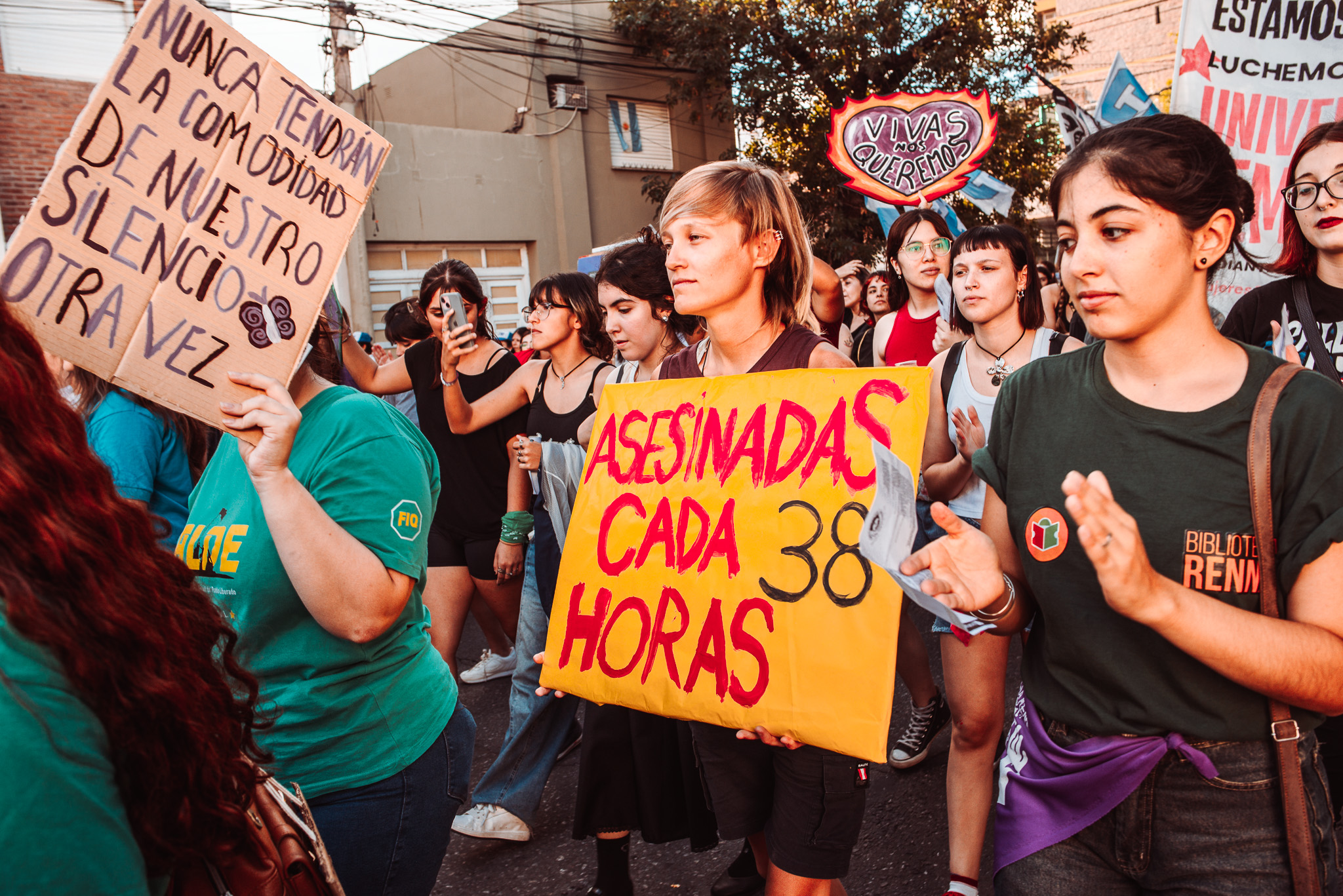 MARCHA 8M-91 emergencia en violencia de género