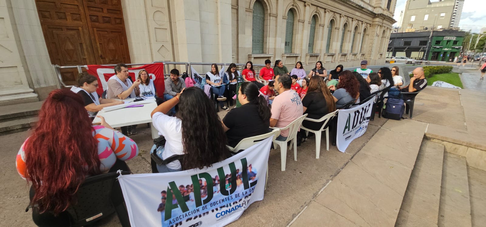 ADUL manifestación universidad ADUL