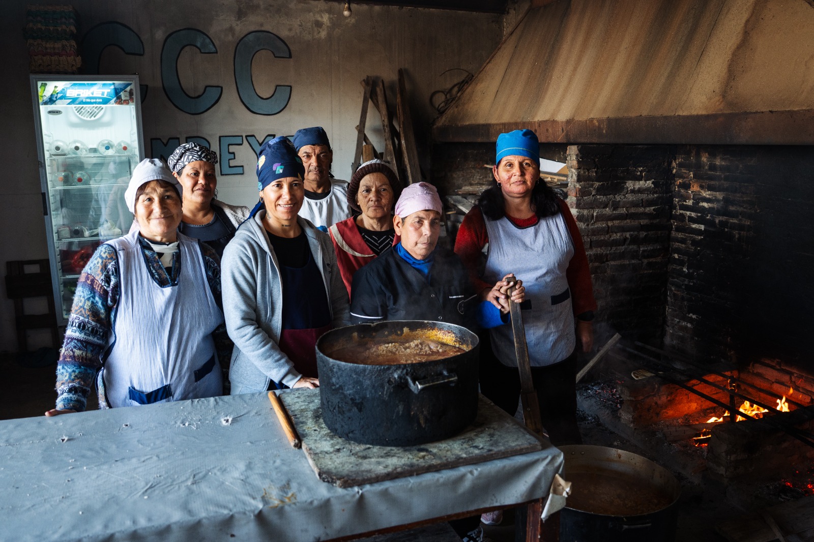 cocineras comunitarias foto Santino Bravi cocineras Santa Fe sin Hambre