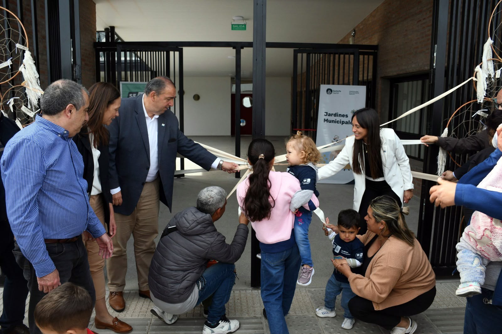 inauguracion jardin municipal barrio Alfonso 1